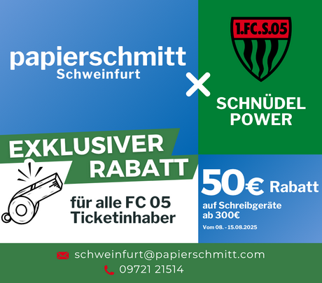 Papierschmitt X Schnüdel Power | 50€ Rabatt auf Schreibgeräte ab 300€
